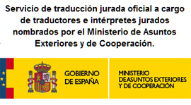 Le enviamos la traducción jurada de francés a su domicilio en Rafal